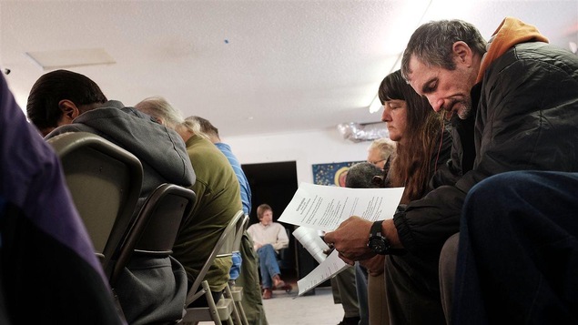 Des personnes sans-abri