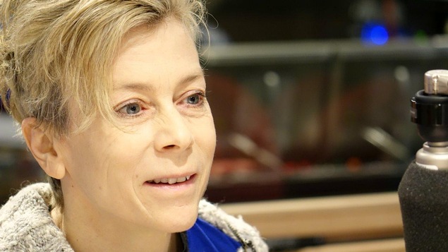 Louise Lecavalier dans le studio de Gravel le matin