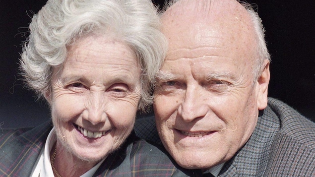 Lucille Teasdale-Corti et Pierre Corti en 1995