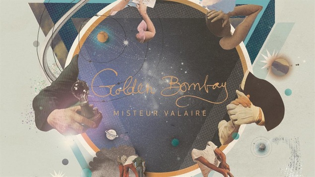 Une partie de l'illustration de l'album <i>Golden Bombay</i> de Misteur Valaire