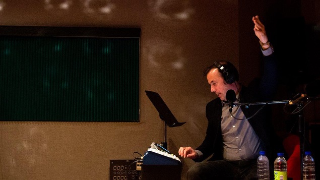L'animateur Pierre Brassard