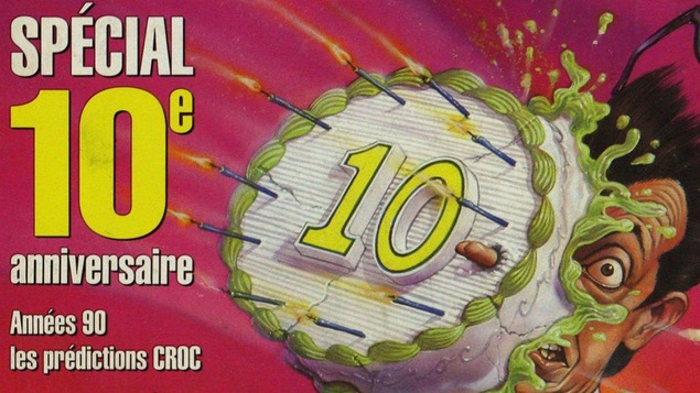 La une du numéro 123 du magazine <em>Croc</em>.