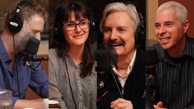 Fred Savard, Julie Dufort, Marc Laurendeau et Robert Aird