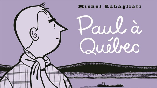 Une partie de la page couverture de <i>Paul à Québec</i>