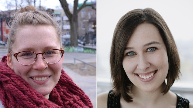 Catherine Pelletier-Voyer (à gauche) et Laurie Desjardins-Dufresne (à droite)