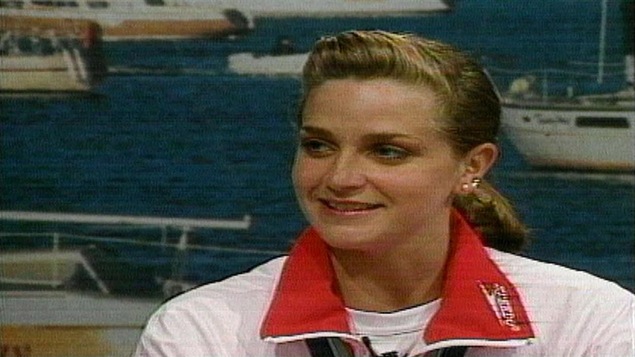 Sylvie Fréchette en 1990