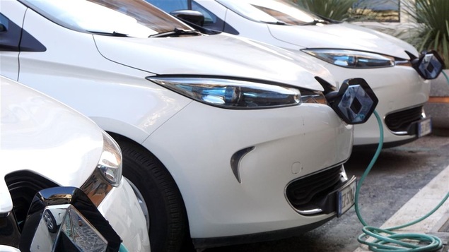 La voiture électrique Zoé de Renault