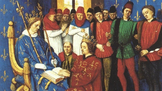 Edward I rend ses hommages à Philippe IV.