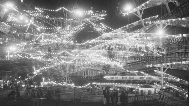 Le parc Belmont le soir du 3 juillet 1939