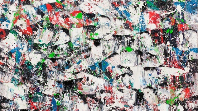 Froissement multicolore, de Paul-Émile Borduas
