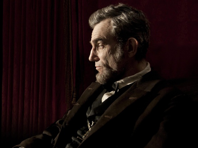 Daniel Day Lewis dans le rôle d'Abraham Lincoln dans le film Lincoln
