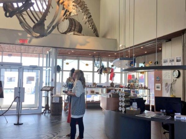 Mélanie Joly au Musée de la mer Mélanie Joly au Musée de la mer