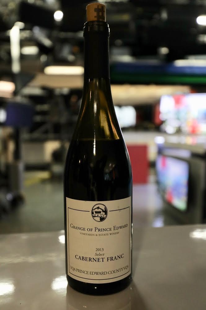 Grange of Prince Edward Cabernet Franc 2013, Code SAQ : 12711168, 25,55$ Grange of Prince Edward Cabernet Franc 2013, Code SAQ : 12711168, 25,55$