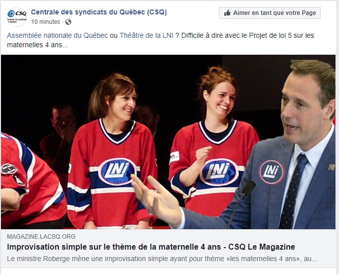 Une publication Facebook montrant un montage photo de Jean-François Robert en compagnie de joueurs de la LNI. Une publication Facebook montrant un montage photo de Jean-François Robert en compagnie de joueurs de la LNI.
