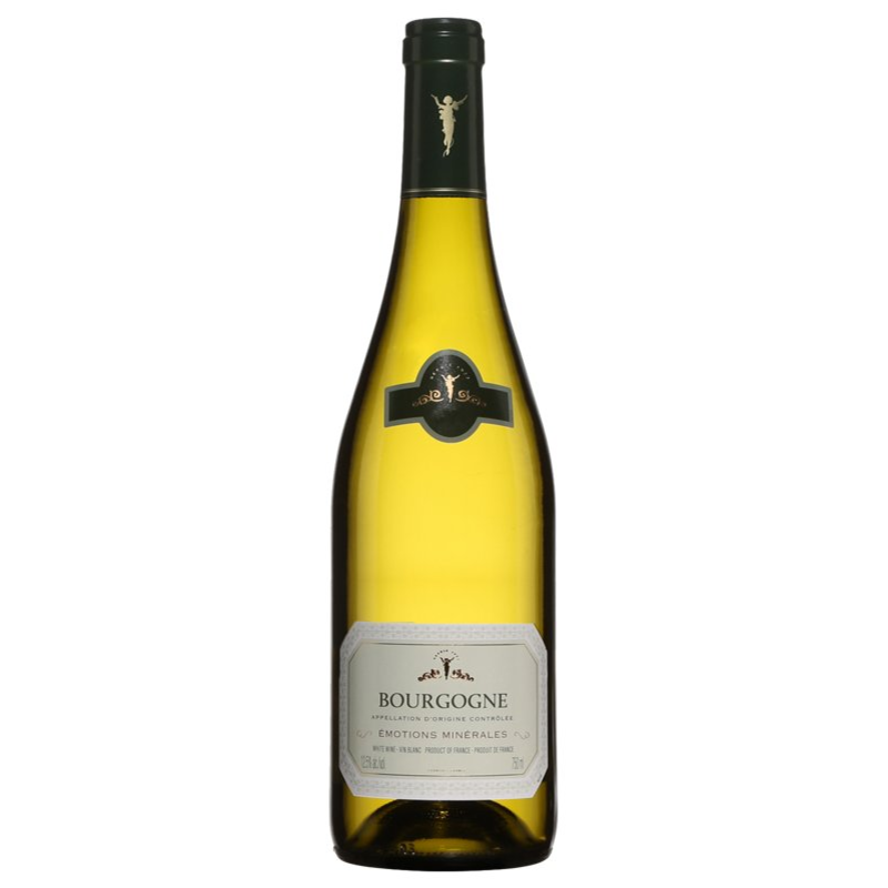 Bouteille de vin blanc La Chablisienne Émotions Minérales Bourgogne 2017, 18,95 $. Bouteille de vin blanc La Chablisienne Émotions Minérales Bourgogne 2017, 18,95 $.
