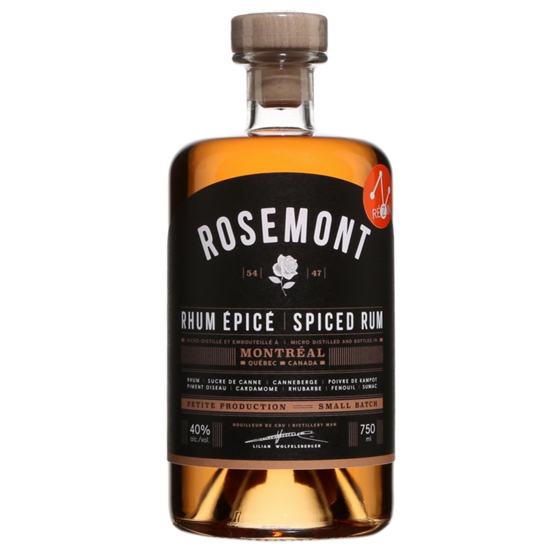 Bouteille de rhum Distillerie De Montréal Rosemont Rhum Épicé, 36,75$. Bouteille de rhum Distillerie De Montréal Rosemont Rhum Épicé, 36,75$.