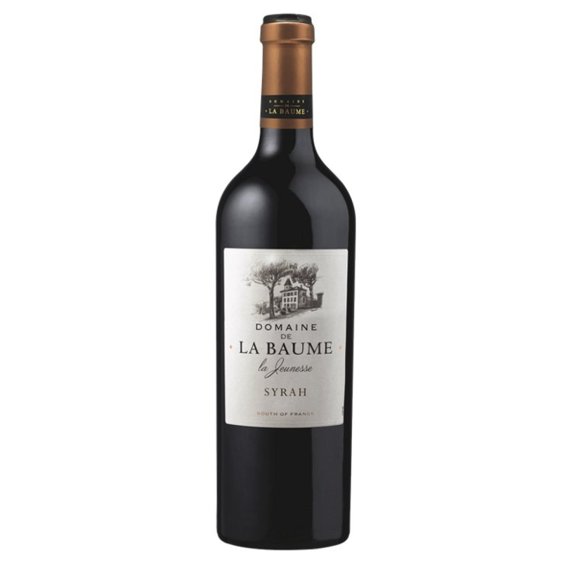 Bouteille de vin rouge du Domaine de la Baume La Jeunesse 2016, 17,30 $ Bouteille de vin rouge du Domaine de la Baume La Jeunesse 2016, 17,30 $