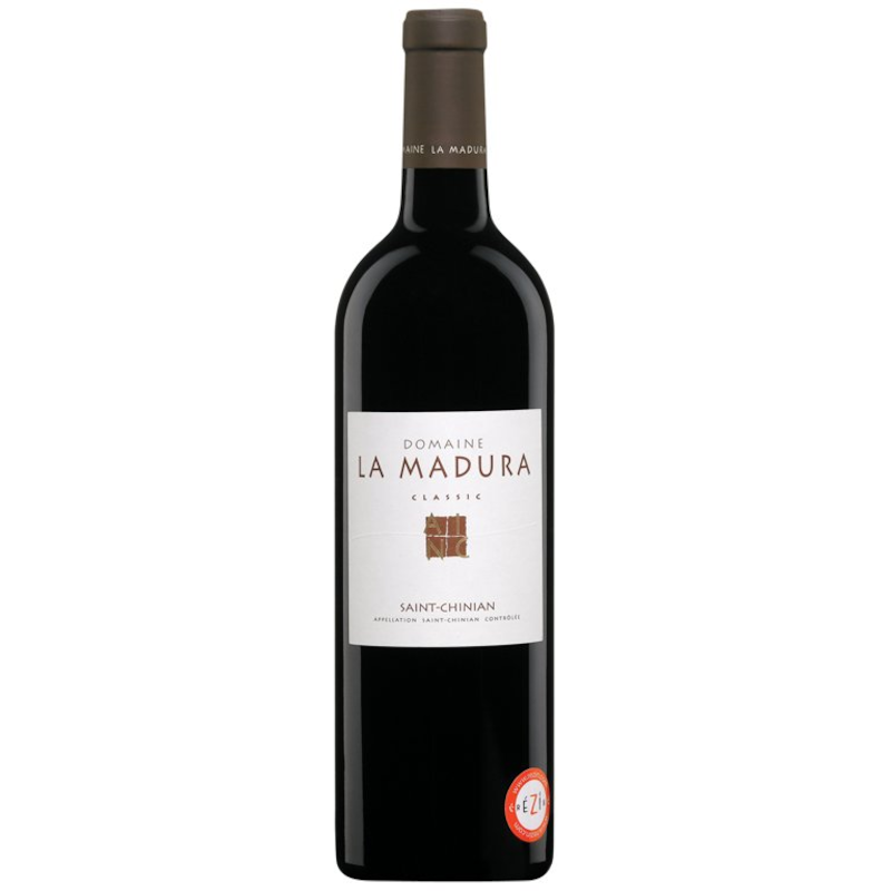 Bouteille de vin rouge domaine La Madura Saint-Chinian Classic 2016, 19,80 $. Bouteille de vin rouge domaine La Madura Saint-Chinian Classic 2016, 19,80 $.