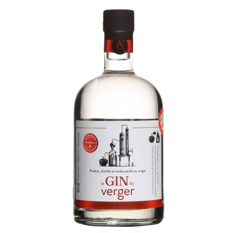 Entre Pierre et Terre Gin du verger, code SAQ : 13983886, 42,75 $. Entre Pierre et Terre Gin du verger, code SAQ : 13983886, 42,75 $.