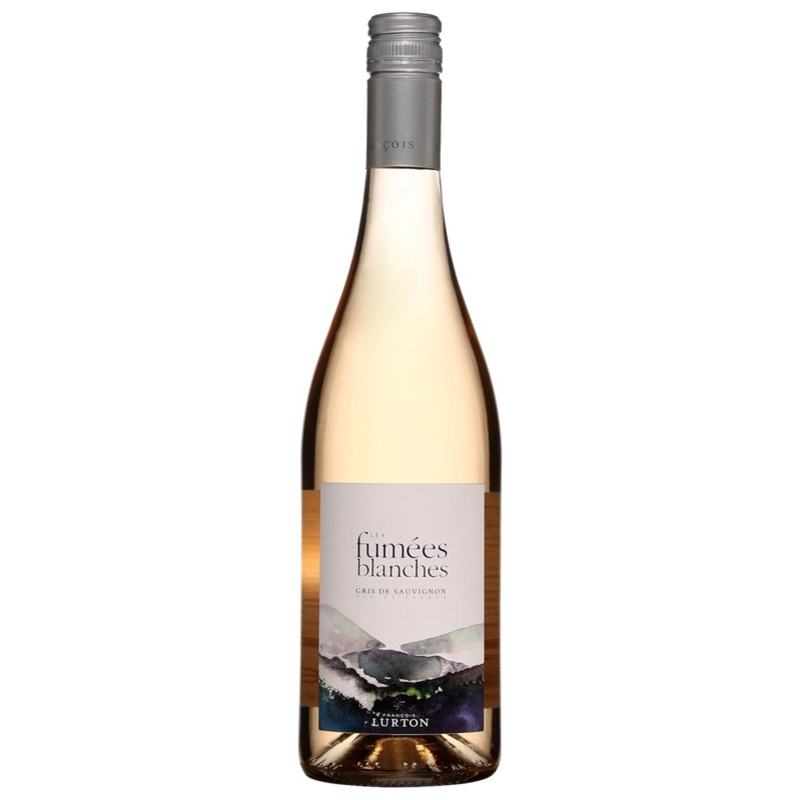 Bouteille de vin Lurton Les Fumées Blanches Gris de Sauvignon 2018, 15,55$. Bouteille de vin Lurton Les Fumées Blanches Gris de Sauvignon 2018, 15,55$.