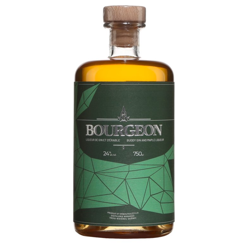 Bouteille de gin Wabasso Bourgeon, 34,75$ Bouteille de gin Wabasso Bourgeon, 34,75$