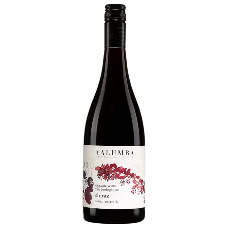 Bouteille de vin rouge avec étiquette blanche à l'écriture rouge rosée et un dessin de rameau de plante. Bouteille de vin rouge avec étiquette blanche à l'écriture rouge rosée et un dessin de rameau de plante.