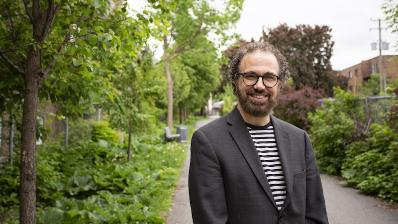 Portrait d’Aziz Tabah, directeur de la Table de quartier de Montréal-Nord (TQMN)