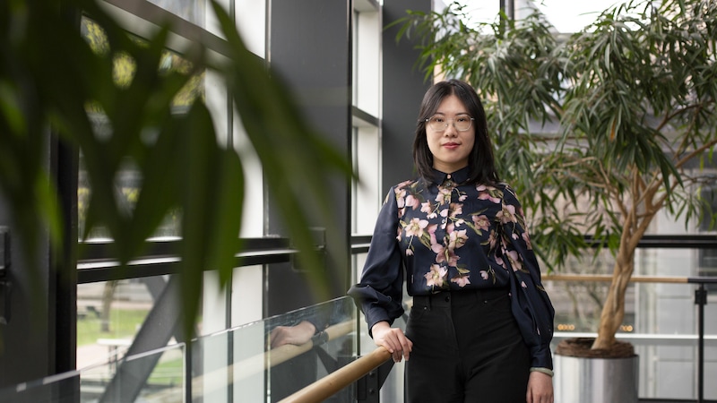 Portrait de Lingshan Li, doctorante au Département de géographie, urbanisme et environnement de l'Université Concordia