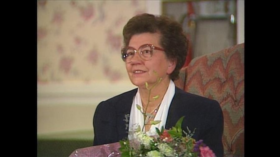 Soeur Thérèse Potvin, de la congrégation des Soeurs de l'Assomption Soeur Thérèse Potvin, de la congrégation des Soeurs de l'Assomption