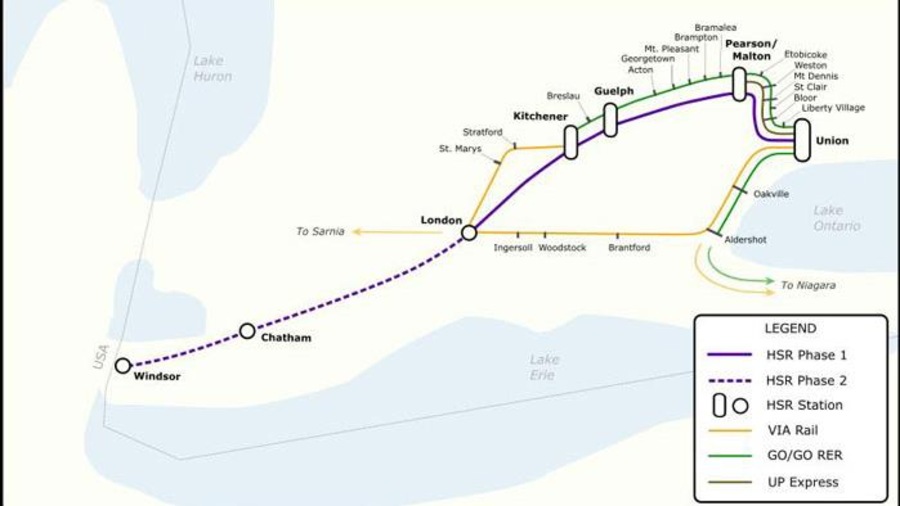 Carte du nouveau tronçon Carte du nouveau tronçon