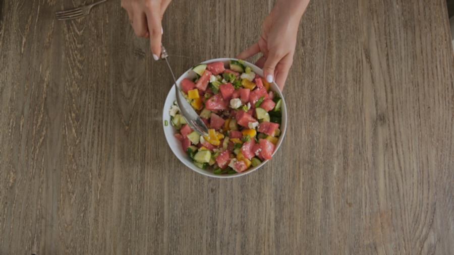 Un bol de salade Un bol de salade
