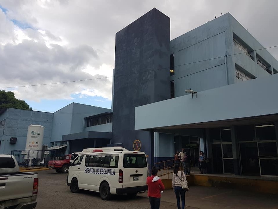 L'hôpital de la ville d'Escuintla au Guatemala L'hôpital de la ville d'Escuintla au Guatemala
