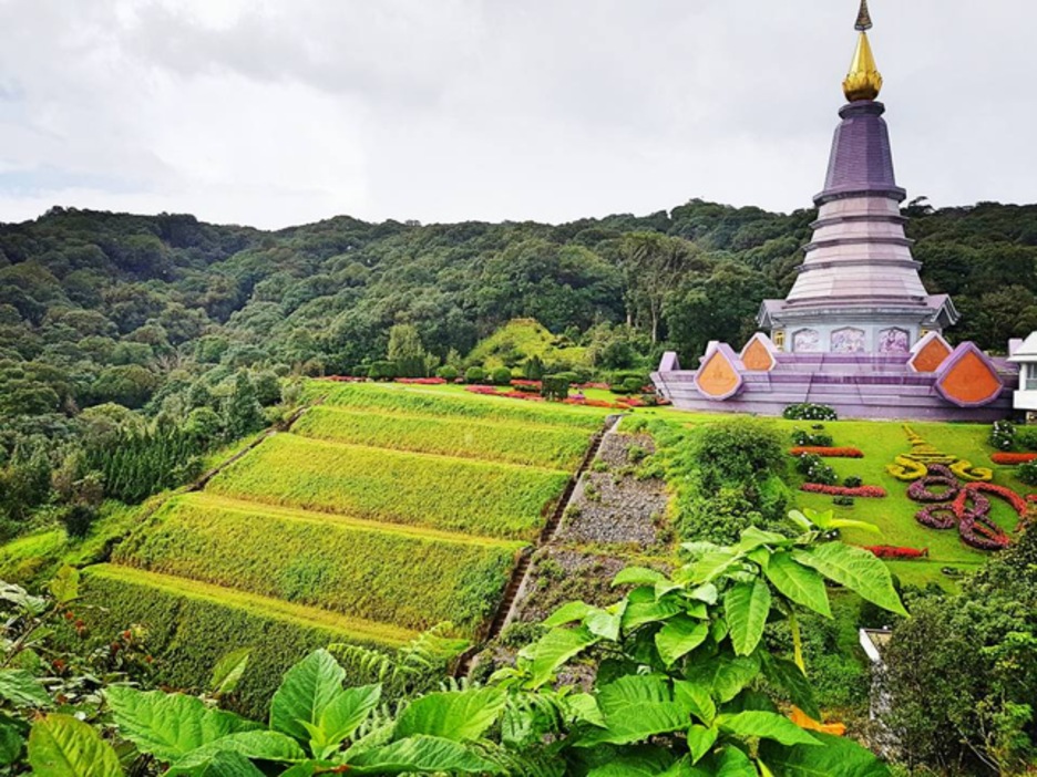 Le parc national de Doi Inthanon, à Chiang Mai, en Thaïlande Le parc national de Doi Inthanon, à Chiang Mai, en Thaïlande