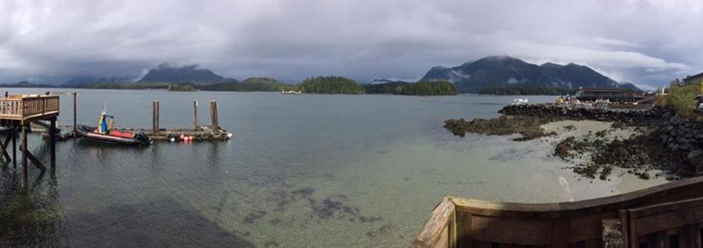 Vue de la municipalité de Tofino. Vue de la municipalité de Tofino.